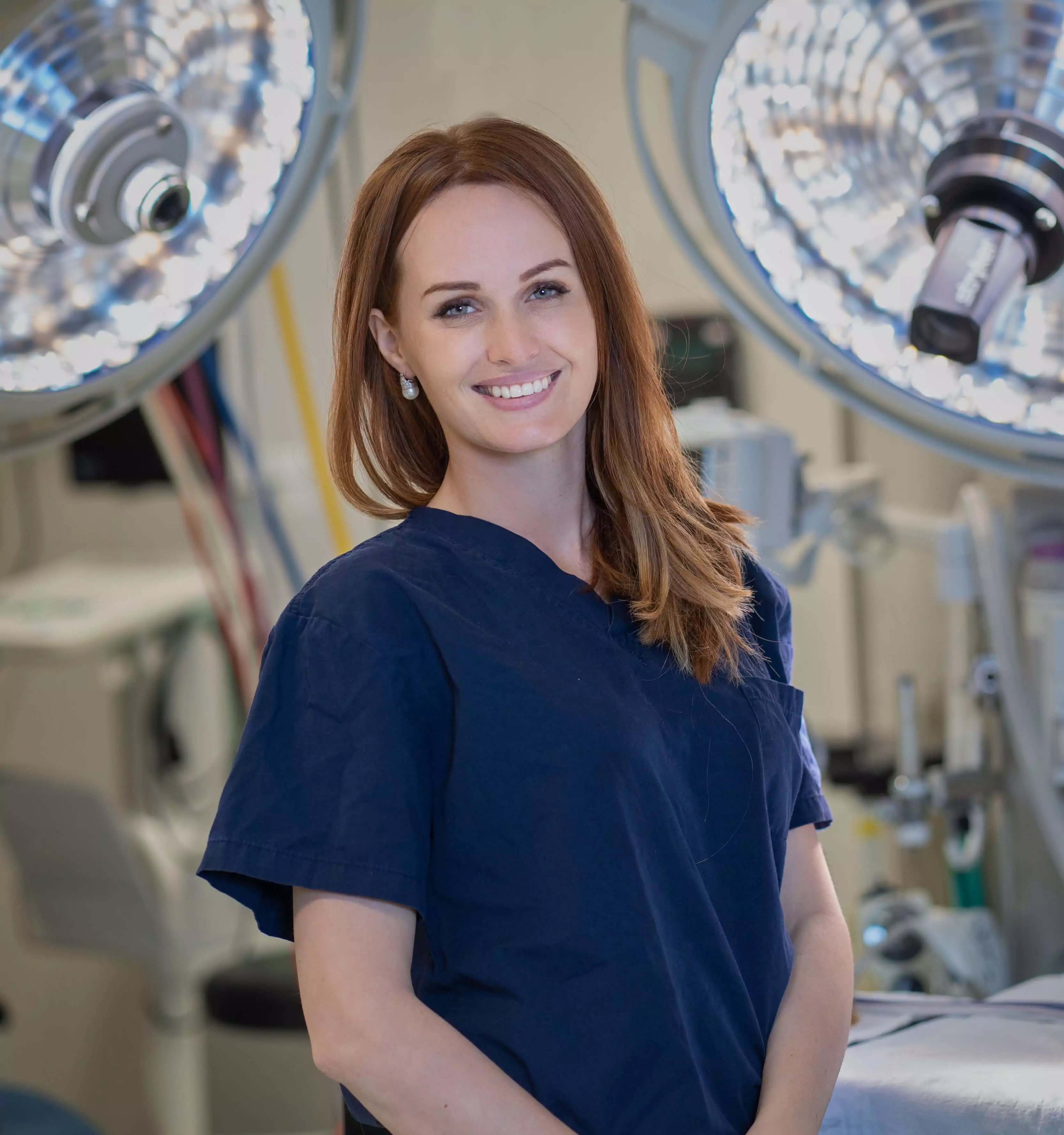 Dr Diana Kennedy in the operating theatre